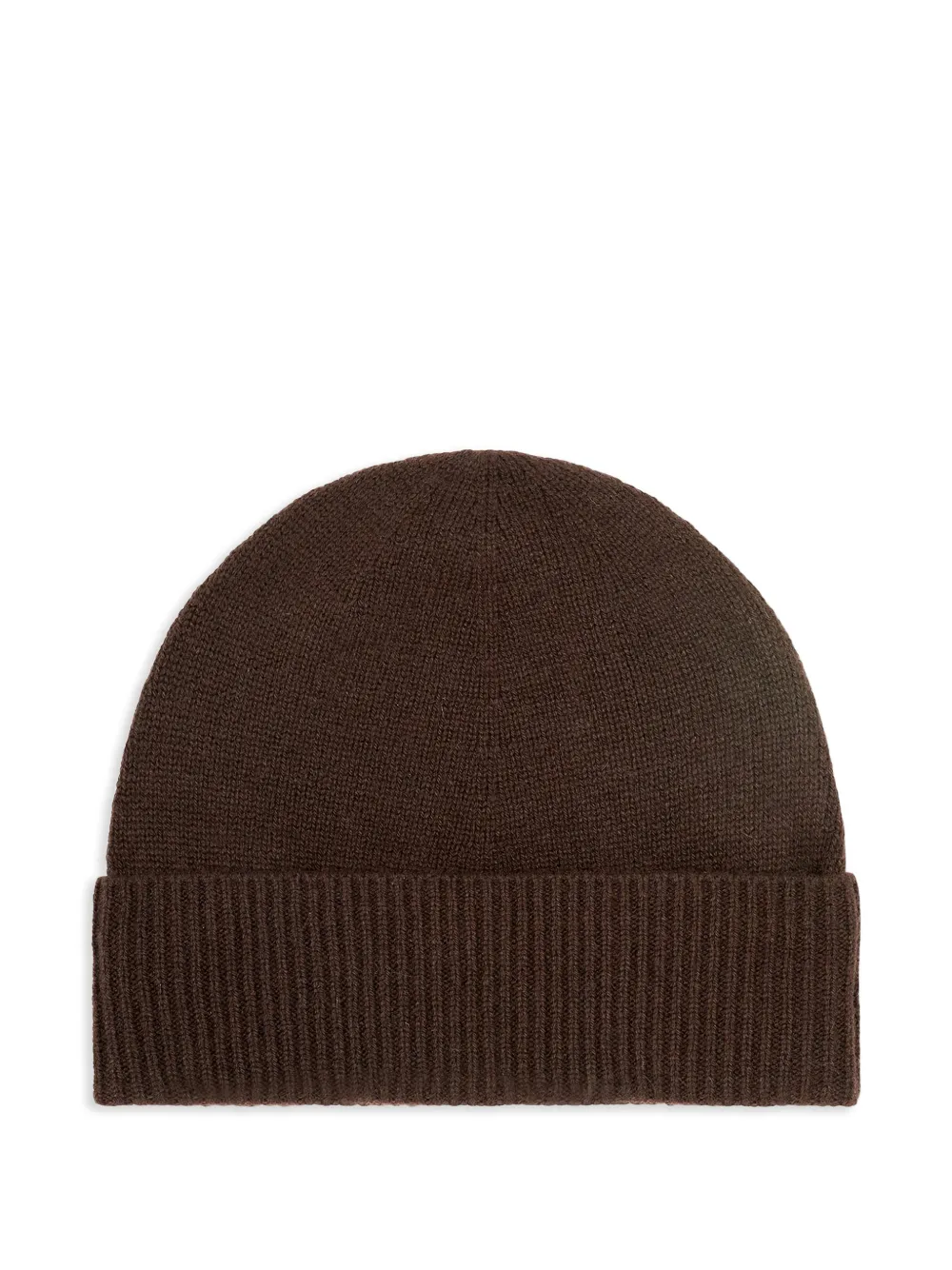 Bompard Ribbed Beanie Hat In Burgundy
