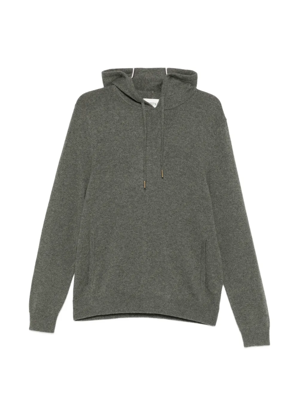 BOMPARD kangaroo-pocket hoodie - Green