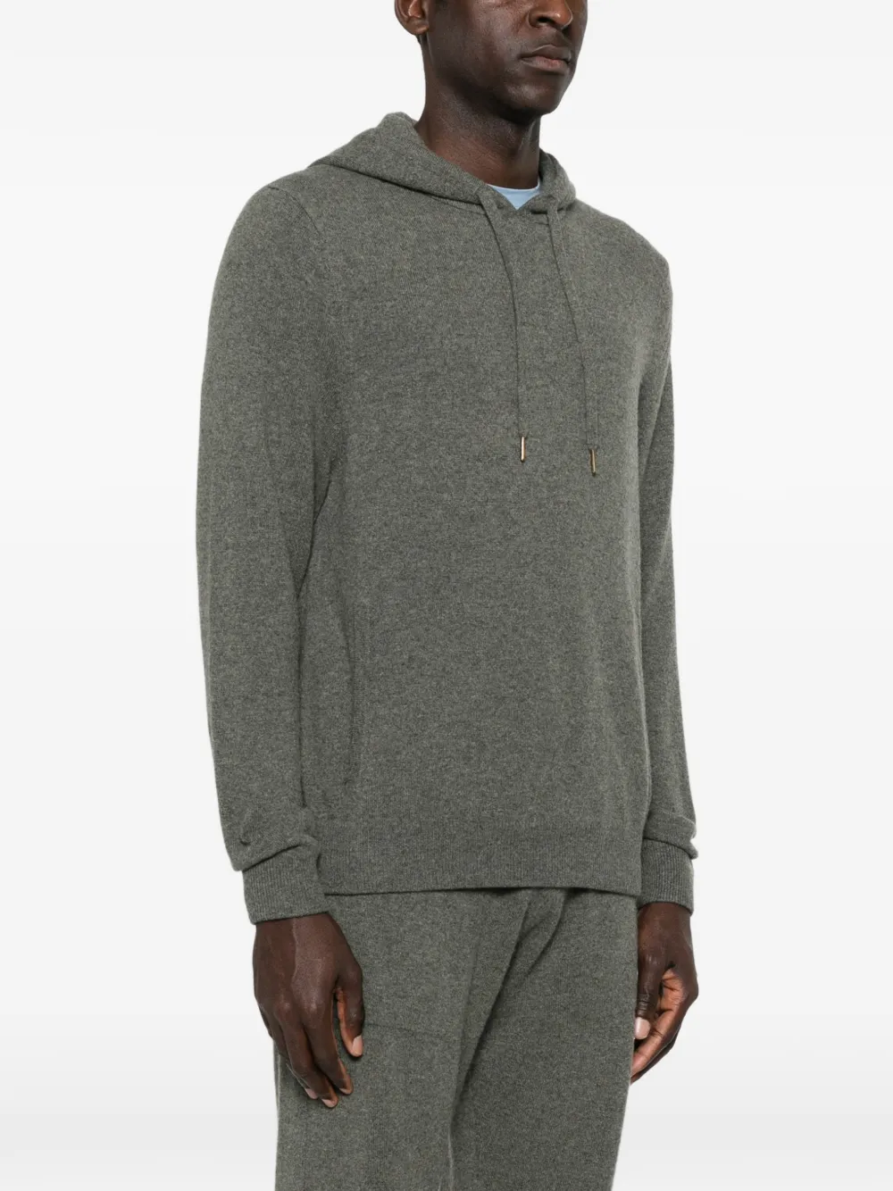  Bompard Kangaroo-pocket Hoodie - Green 