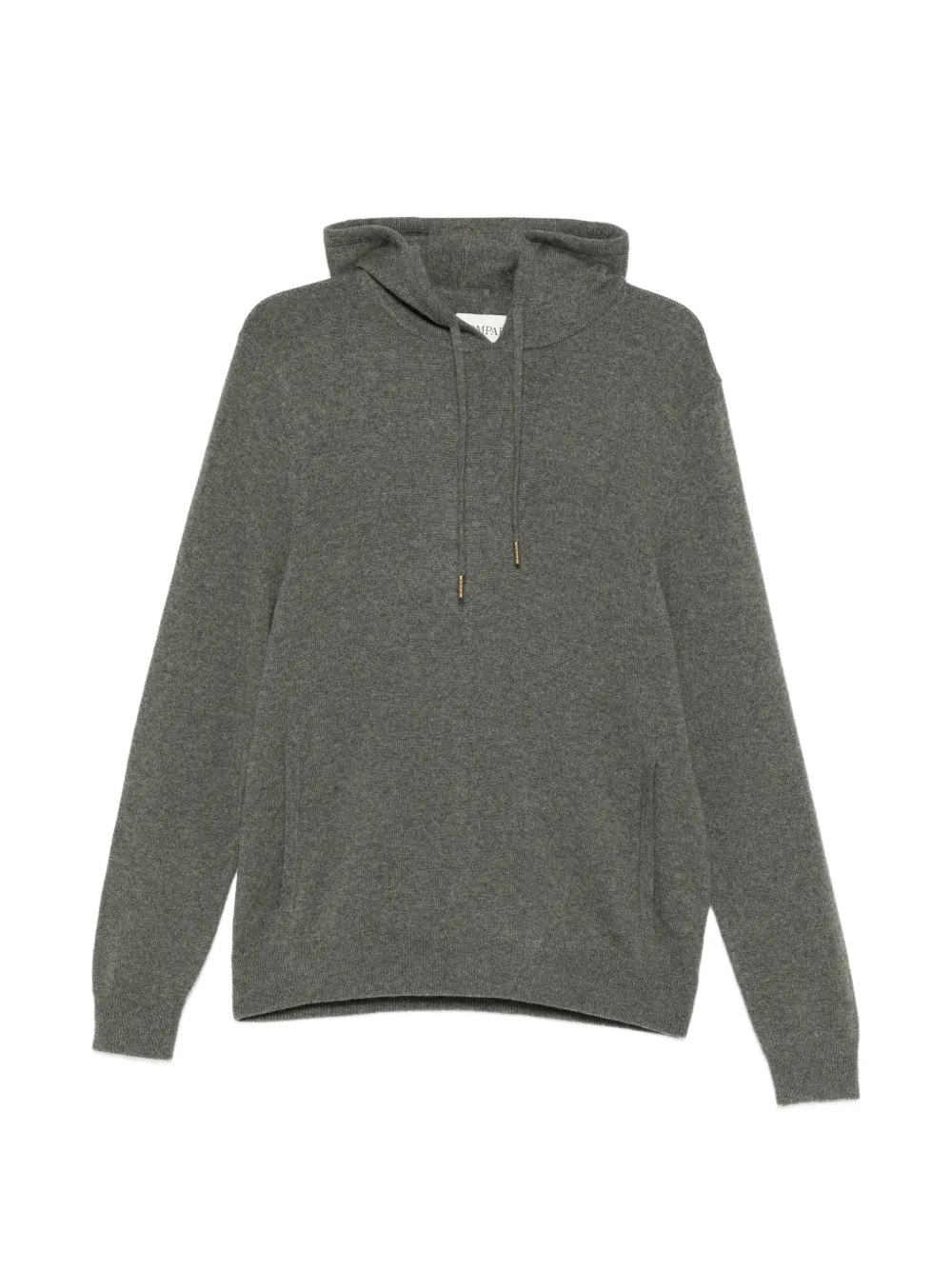 BOMPARD kangaroo-pocket hoodie - Grün