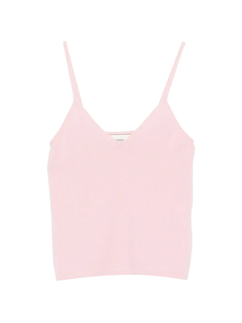 BOMPARD V-neck strappy tank top - Rosa