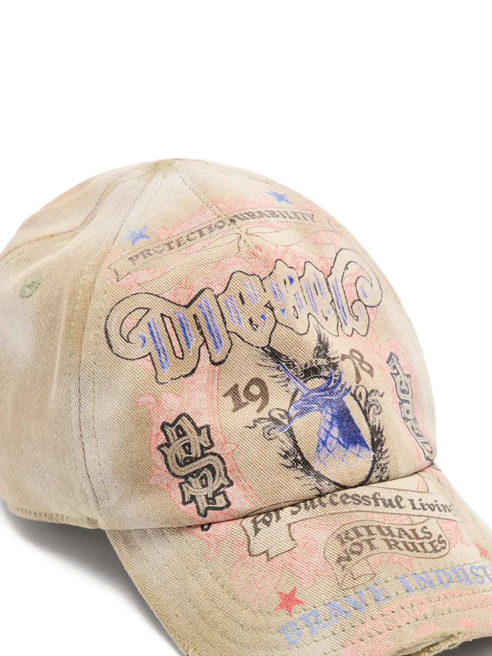  Diesel C-ritual Cap - Neutrals 