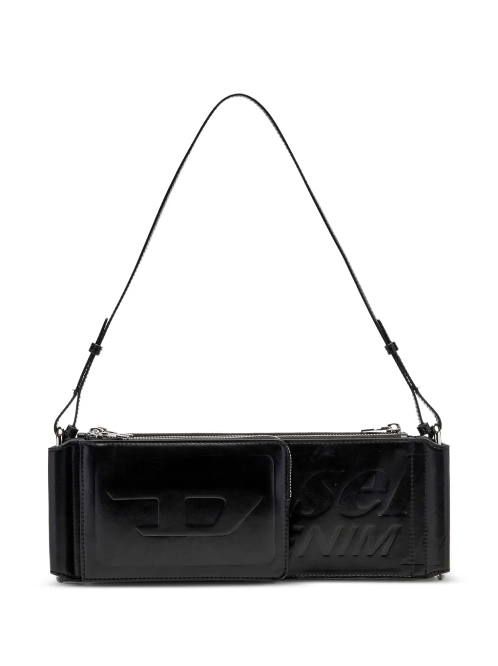 Diesel Flag-D shoulder bag - Schwarz