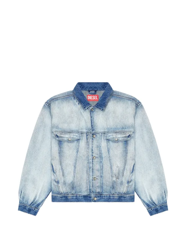 Diesel スケルトン デニムジャケット | ブルー | FARFETCH JP