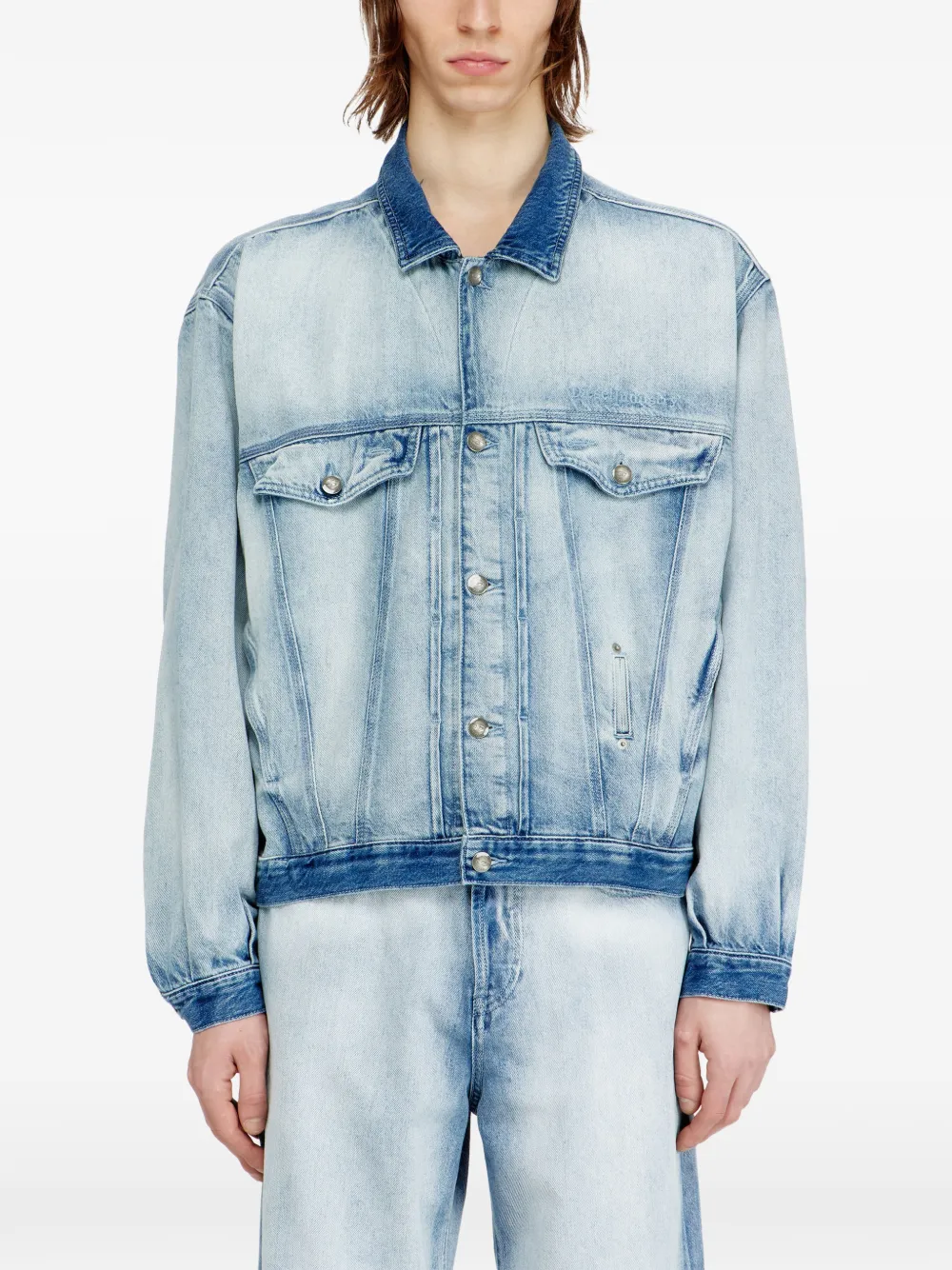  Diesel D-denver Denim Jacket - Blue 