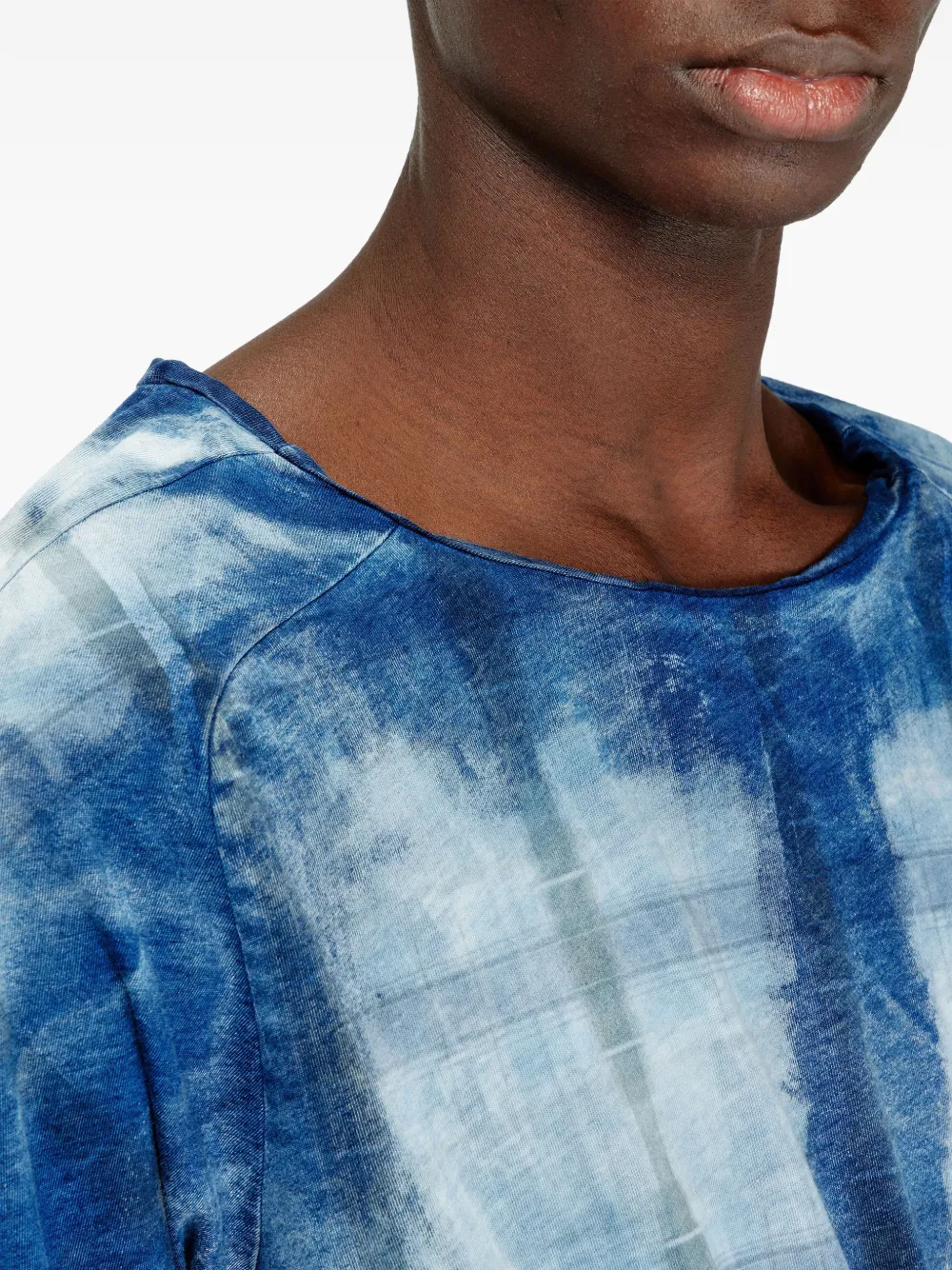 T-Anton check-pattern T-Shirt