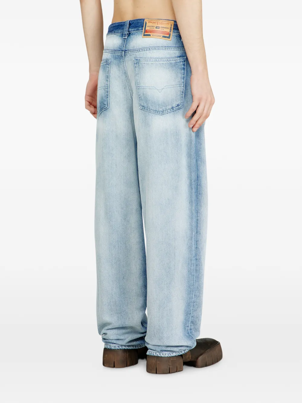 Diesel 2001 D-Marco straight jeans Blauw