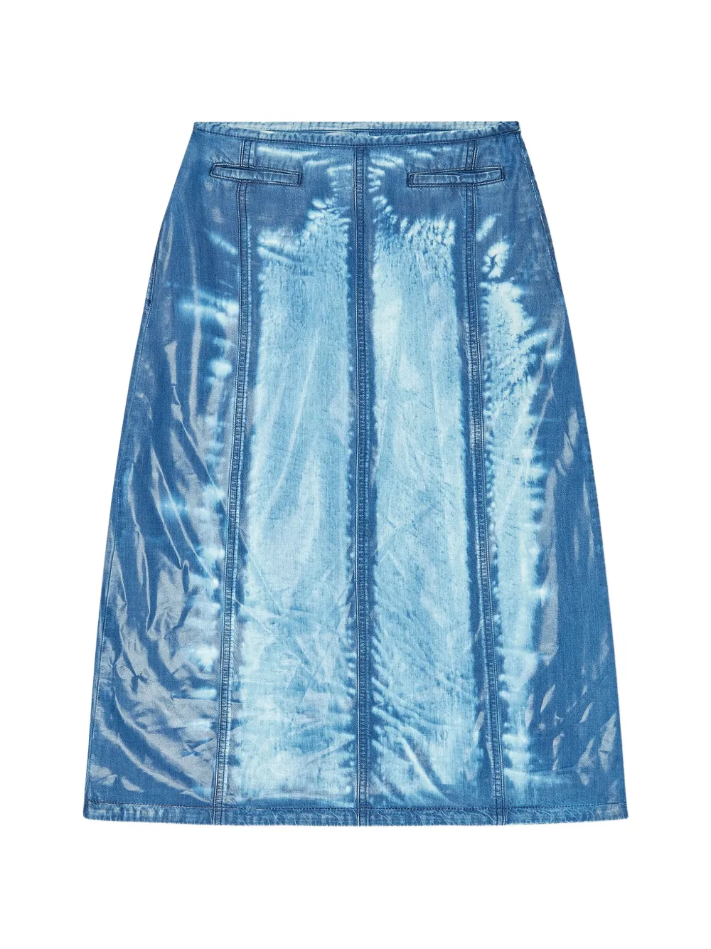 Diesel A-line pocket skirt - Blu