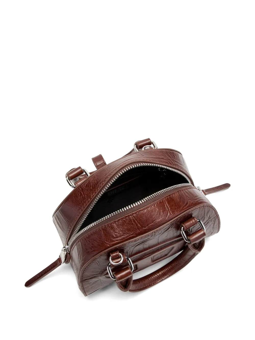 Diesel 1DR Dome crossbodytas Bruin