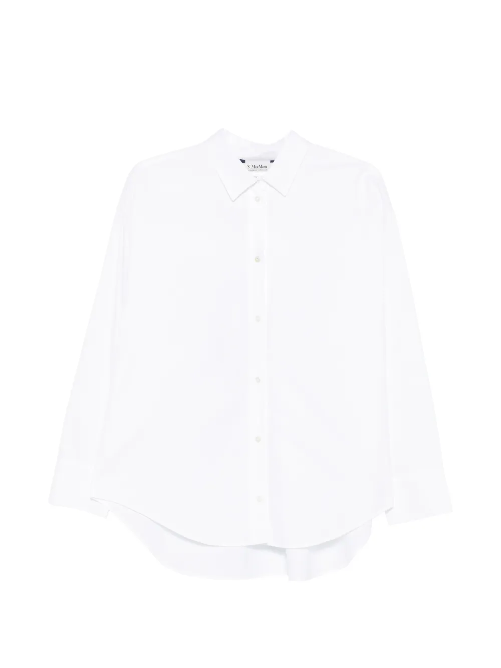 'S Max Mara long-sleeve shirt - Weiß