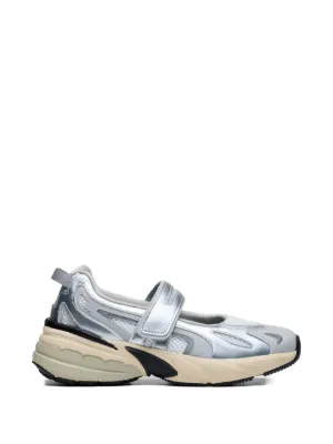 Repetto Ribbon Lace Sneakers | Silver | FARFETCH