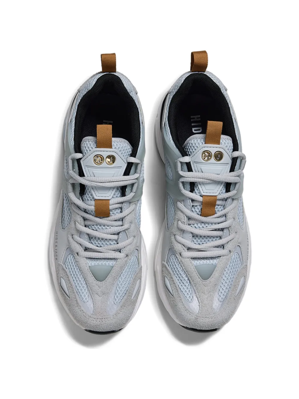 Hide&Jack Sneakers met treklus Blauw