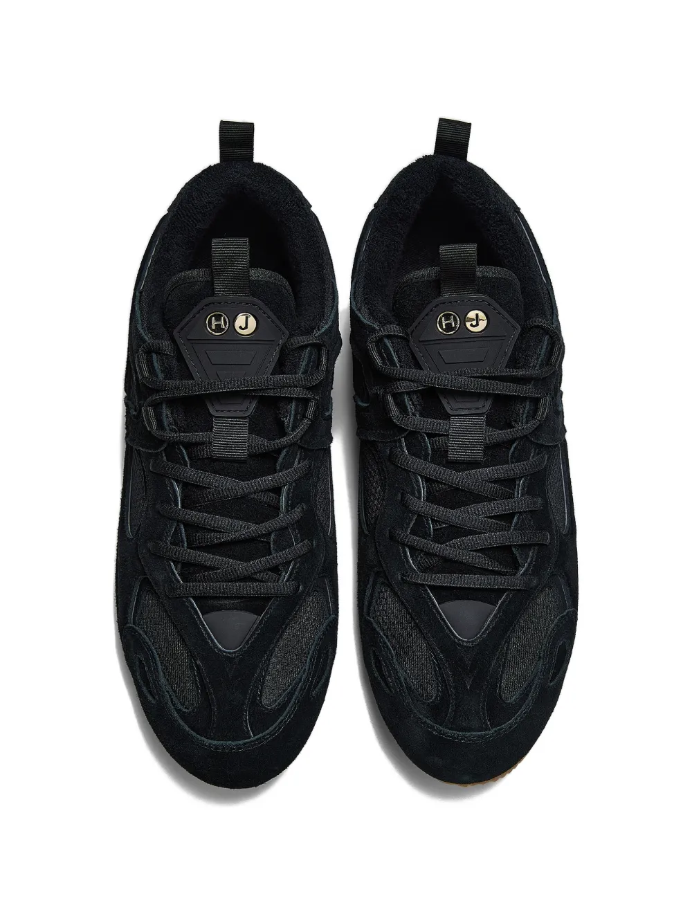 Hide&Jack Sneakers met vlakken Zwart