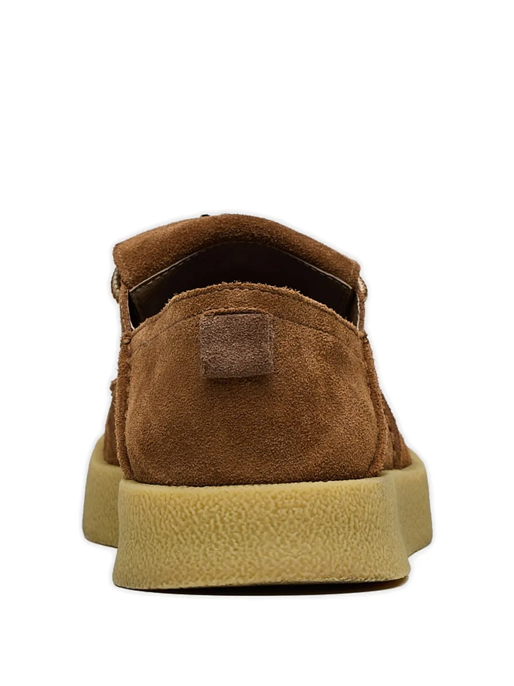 Hide&Jack textured lace-up sneakers Bruin