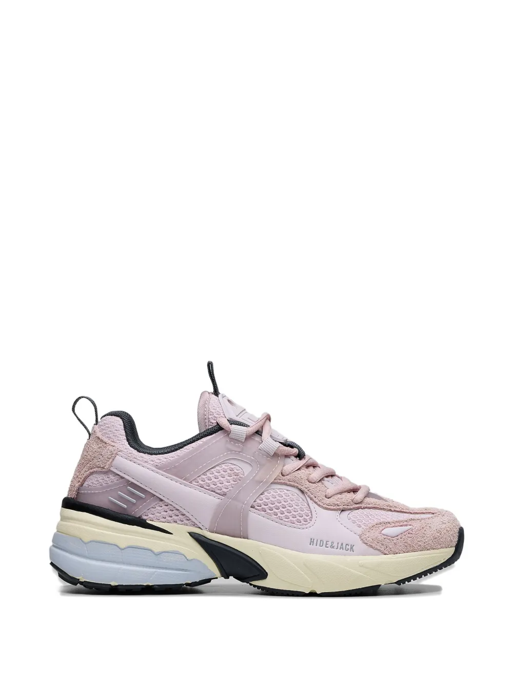 Hide&Jack pink lace-up sneakers - Rosa