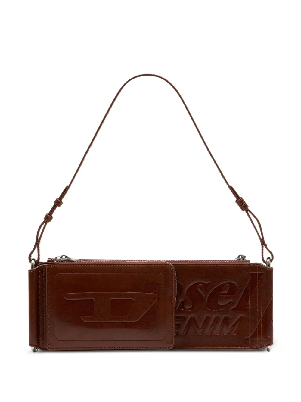 Diesel Flag-D shoulder bag - Marrone