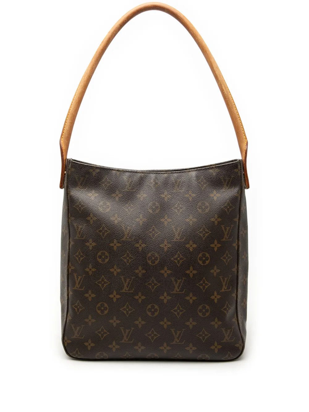 Louis Vuitton Pre-Owned Borsa a spalla Looping GM con monogramma 2001 - Marrone