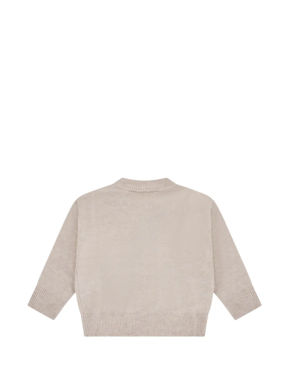  The Couture Club Kids Logo Sweater - Neutrals 