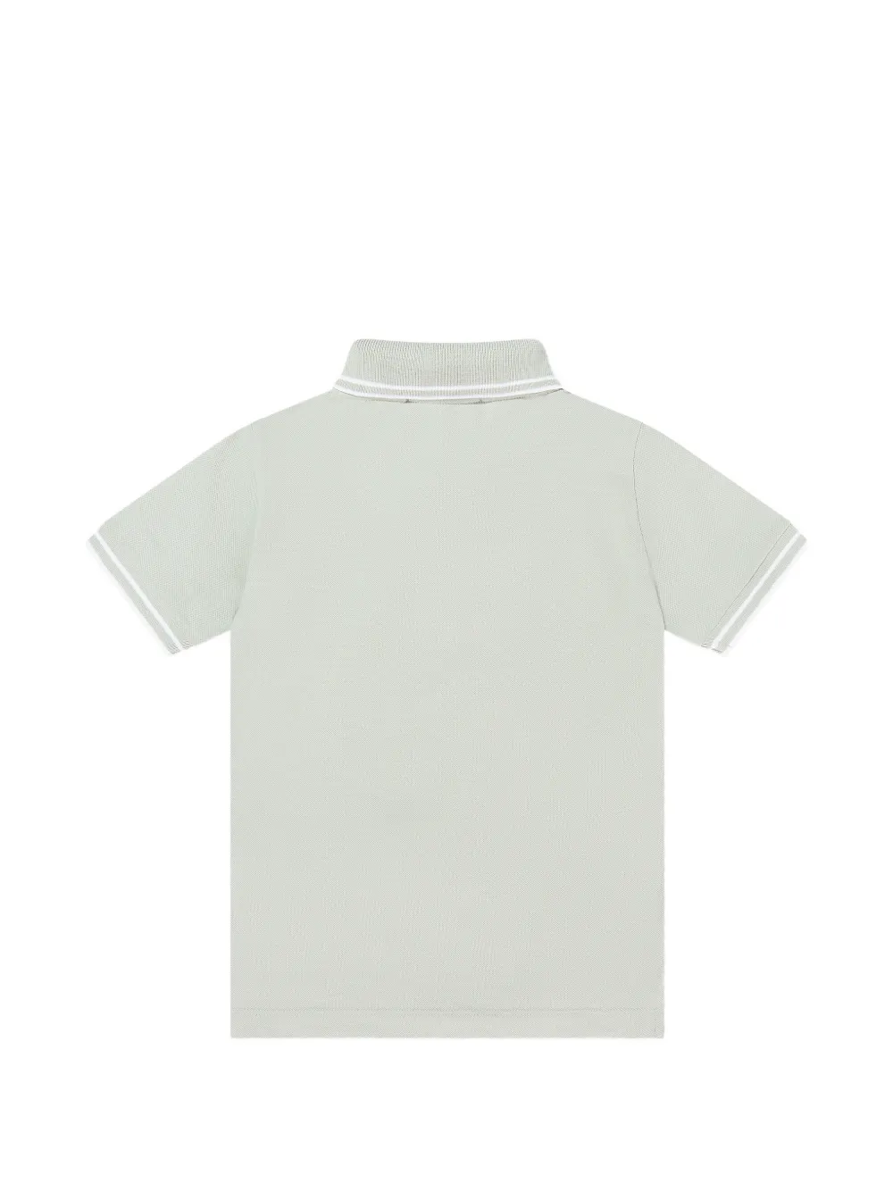 Stone Island Junior Logo-patch Polo Shirt - Grey 