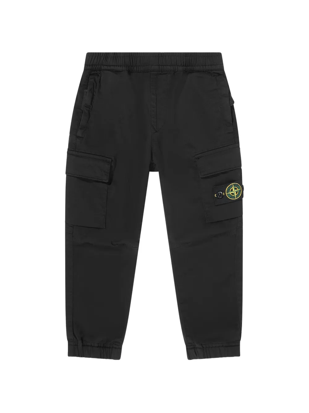 Stone Island Junior cargo-pockets trousers - Nero