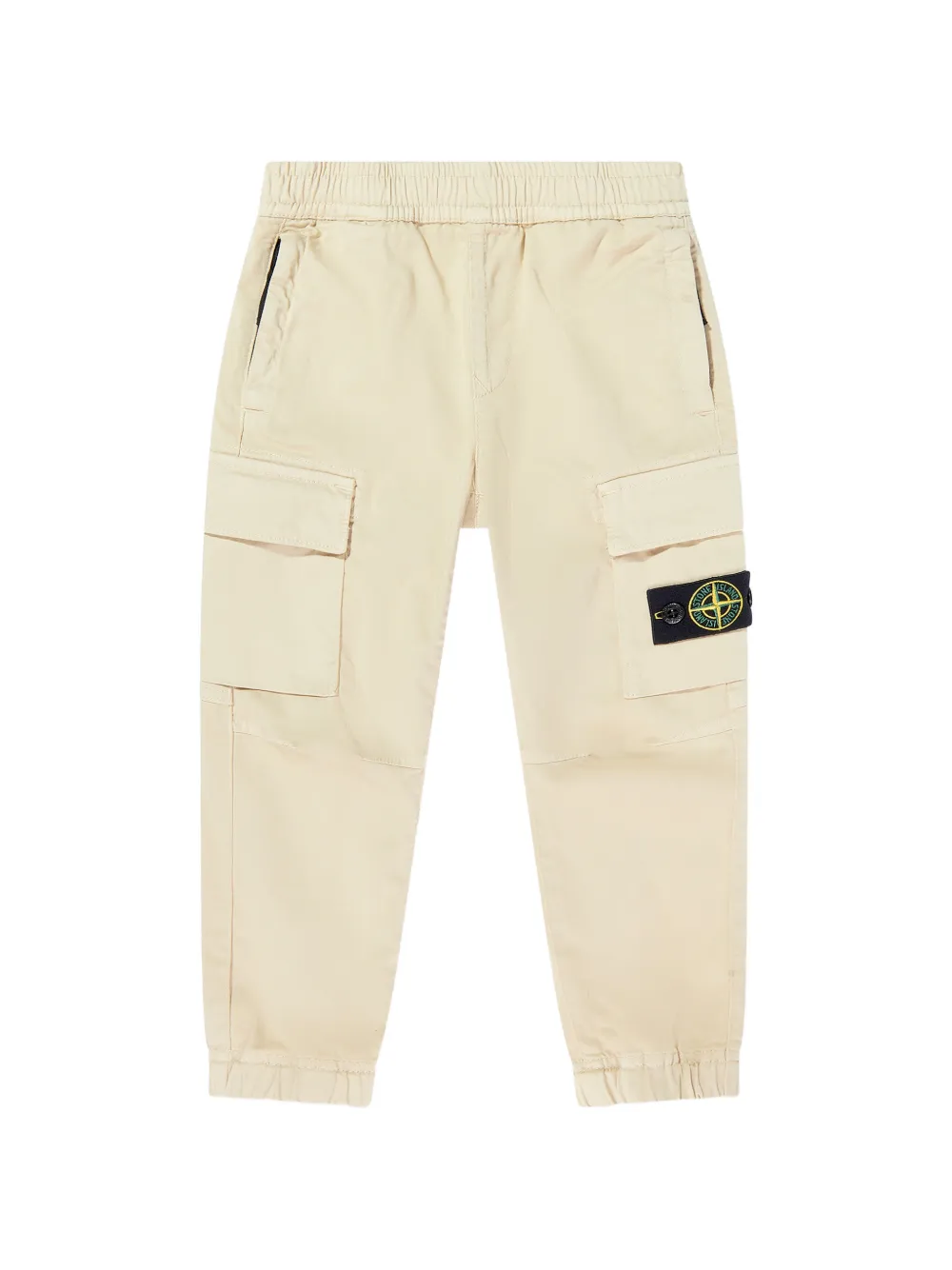 Stone Island Junior cargo-pockets trousers - Toni neutri