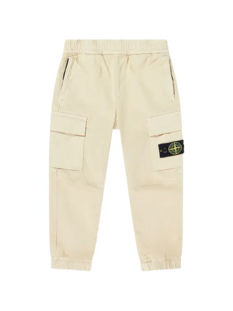 Stone Island Junior pantalones cargo con bolsillos