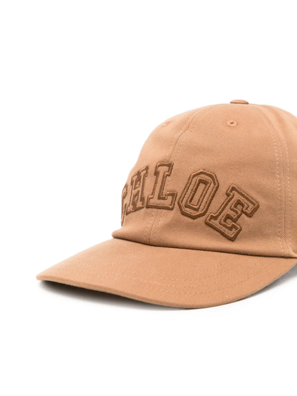  Chloé Logo-embroidered Baseball Cap - Neutro 