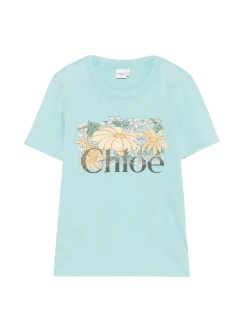 Chloé flower-print T-shirt
