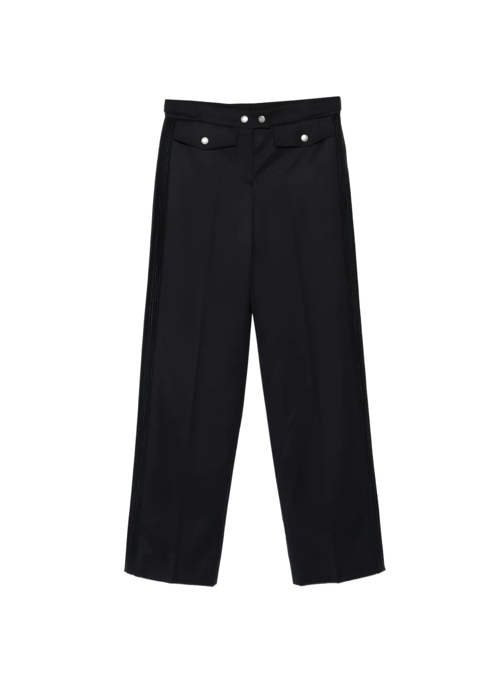 Alexander McQueen buttoned trousers - Blu