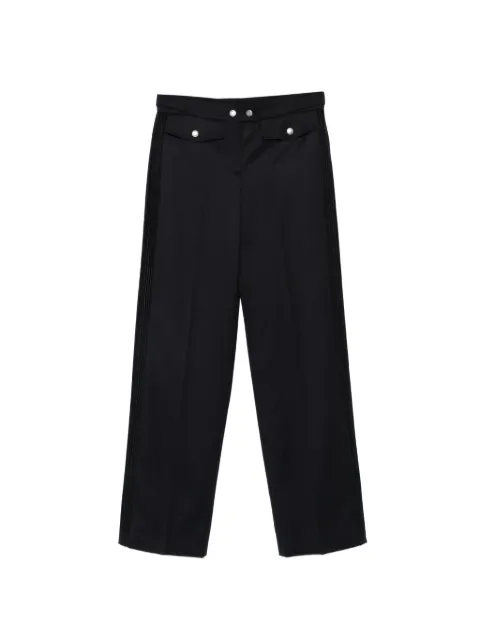 Alexander McQueen straight-leg buttoned trousers