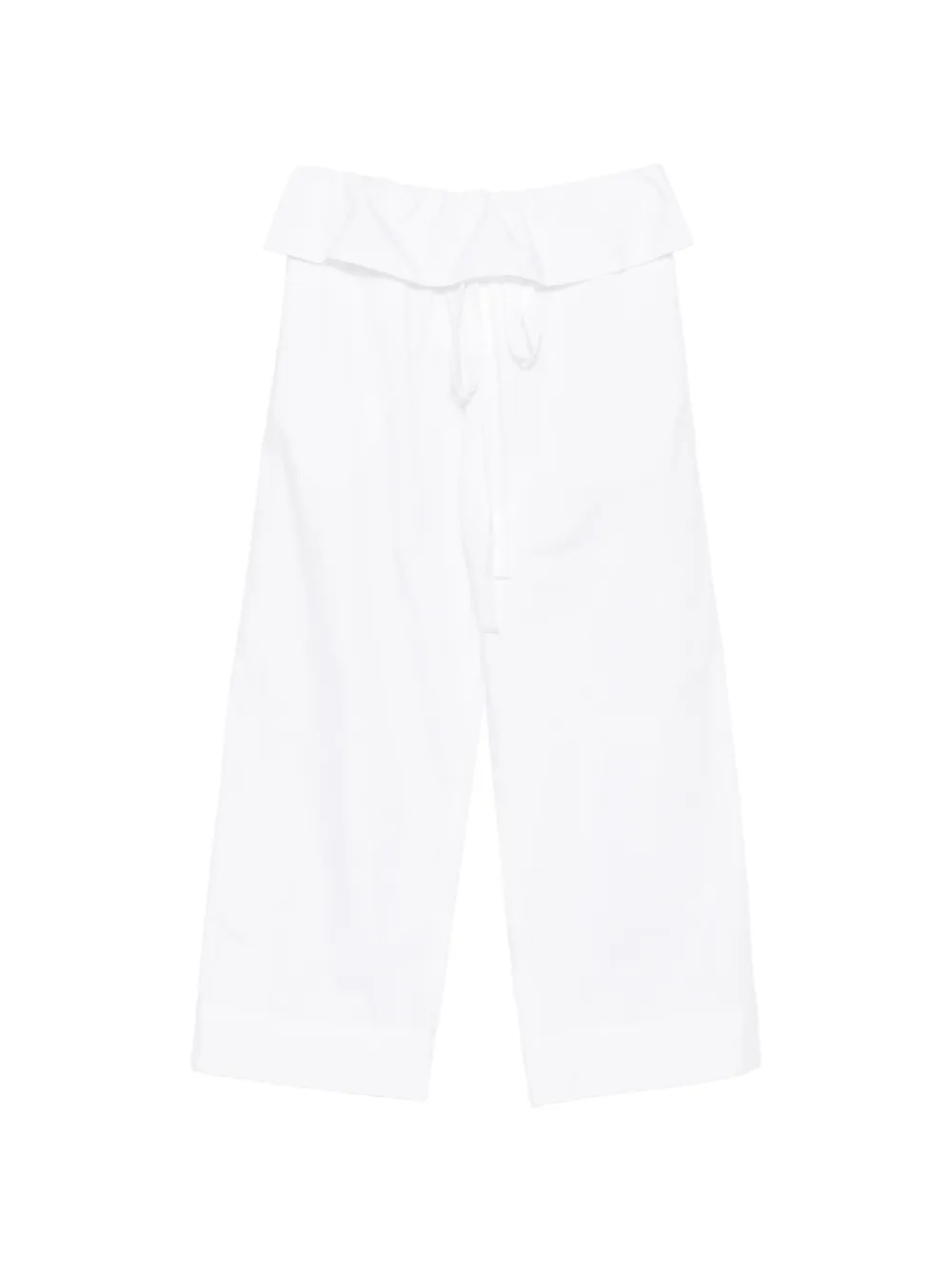 Enza Costa drawstring trousers - Bianco