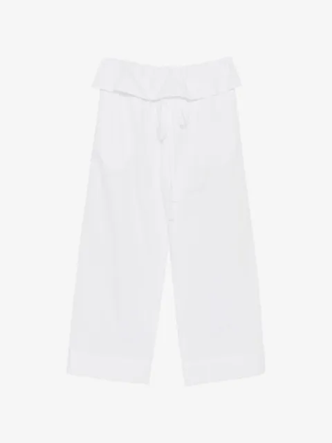 Enza Costa drawstring trousers