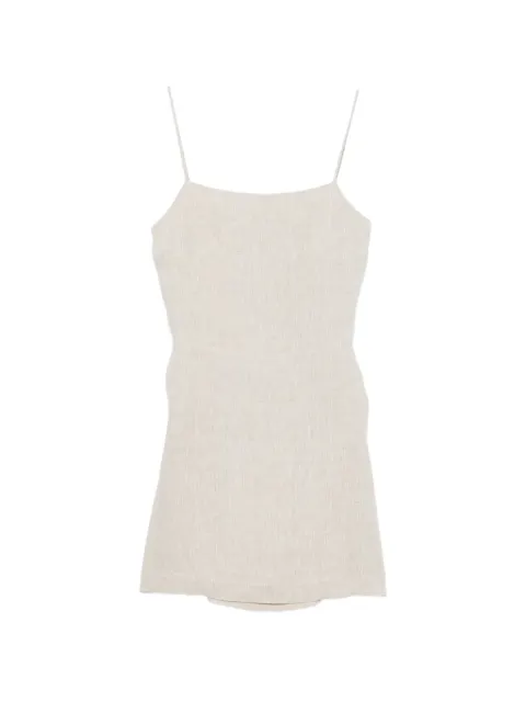 Enza Costa square-neck mini dress