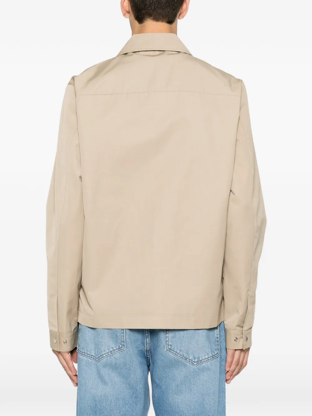 NN07 Gael jack met ritssluiting Beige