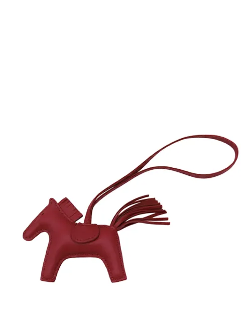 Hermès Pre-Owned 2020 Milo Lambskin GriGri Rodeo Bag Charm PM key chain