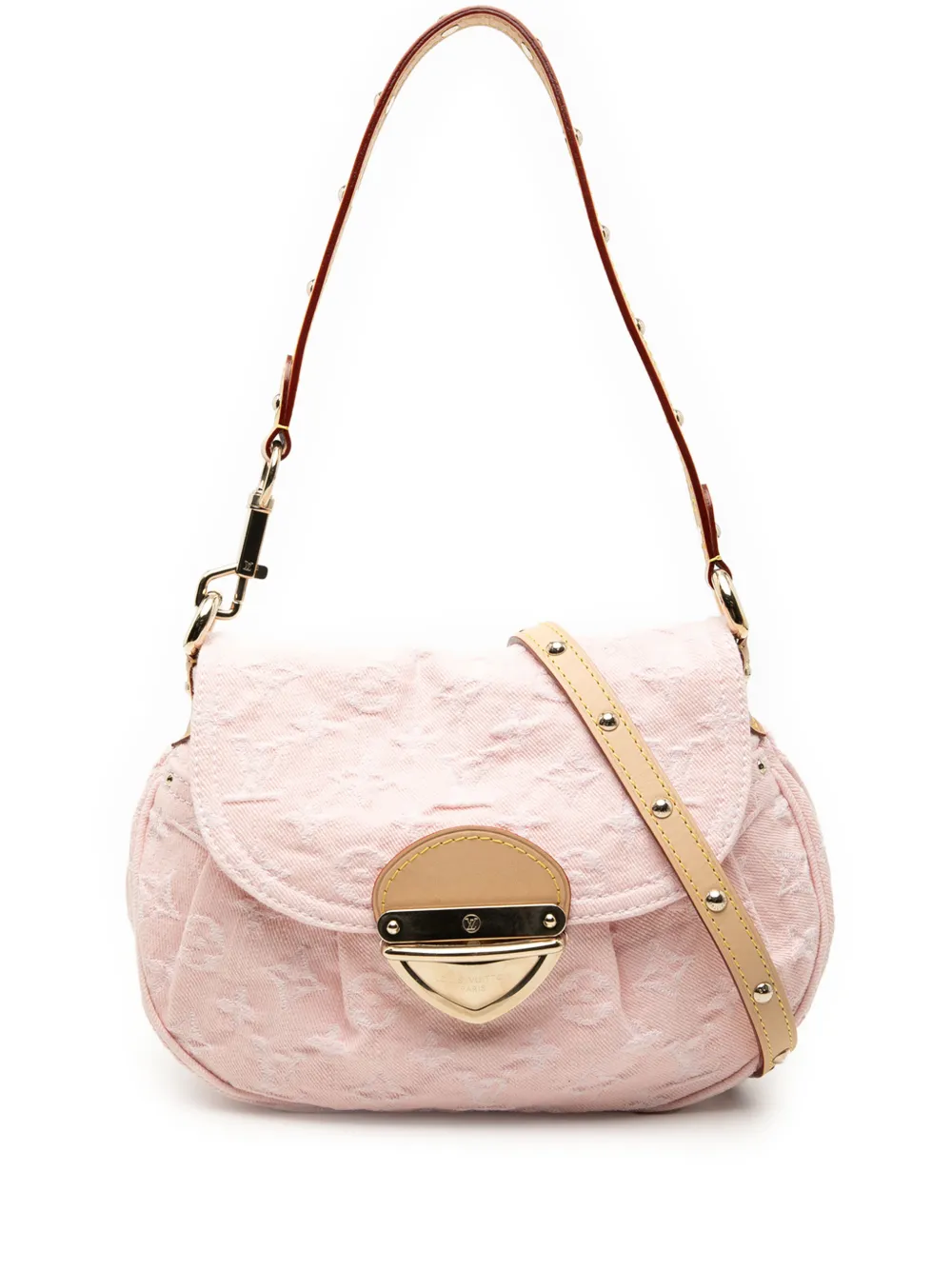 Louis Vuitton Pre-Owned Borsa a tracolla Monogram Denim Sunset 2000-2025 - Rosa