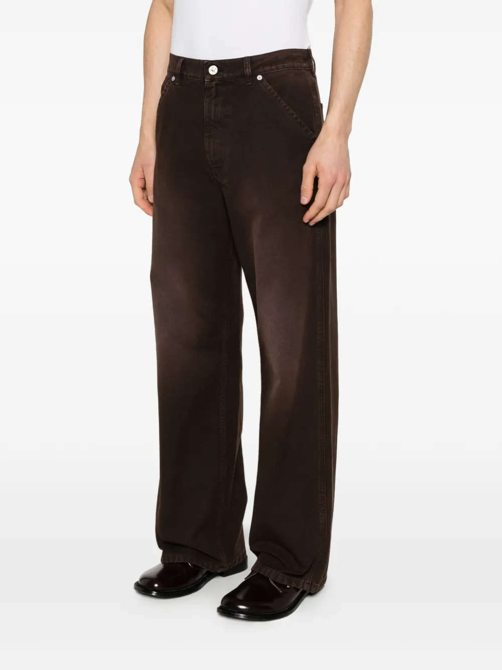  Marni Front-pocket Trousers - Brown 