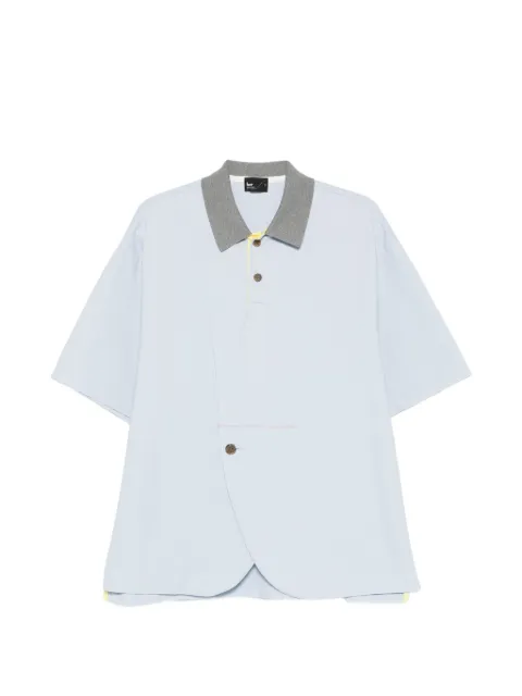 Kolor butto-detail polo shirt