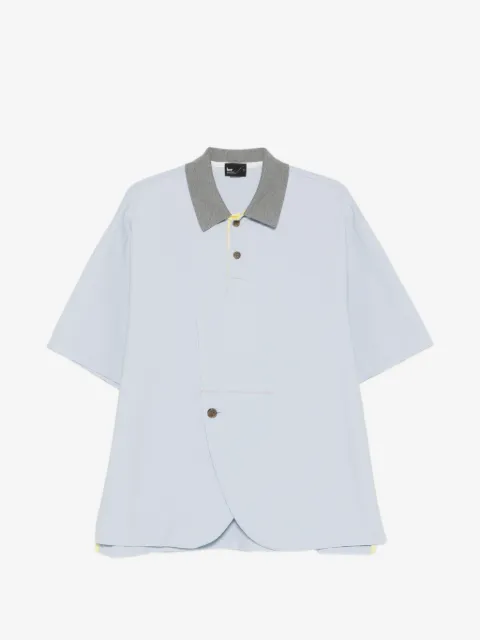 Kolor butto-detail polo shirt