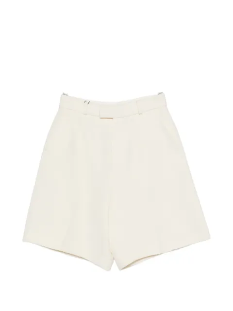 R2W belt tailored shorts