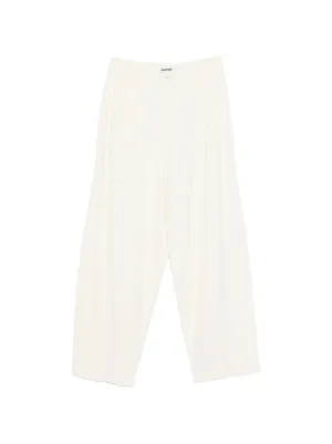 Maison MIHARA YASUHIRO Satin Trousers | Neutrals | FARFETCH RO