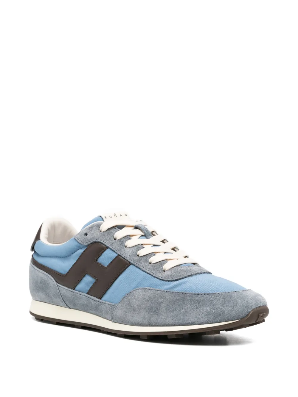  Hogan Logo-appliqué Sneakers - Blue 