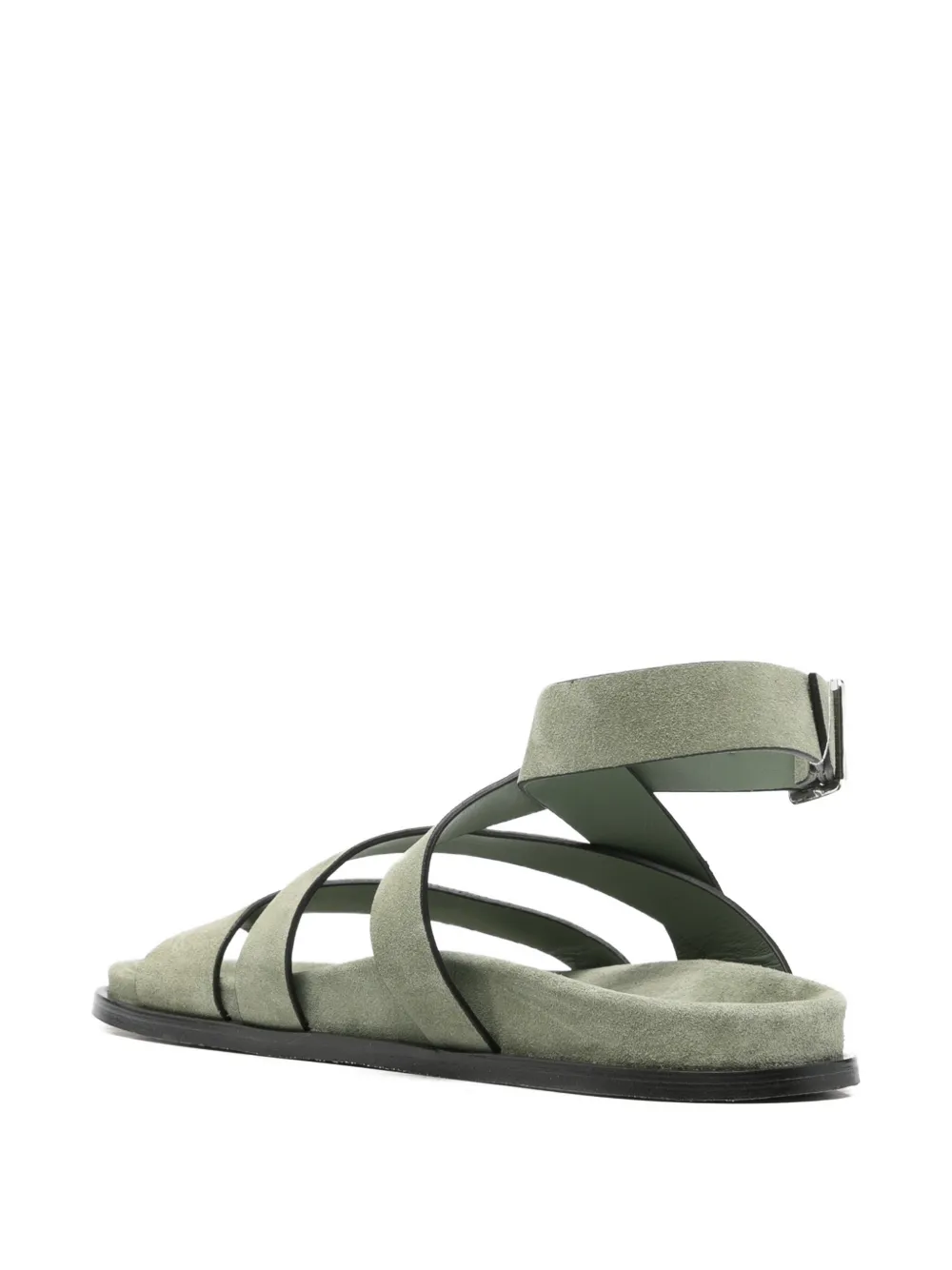 ALOHAS multi-strap buckled sandals Groen
