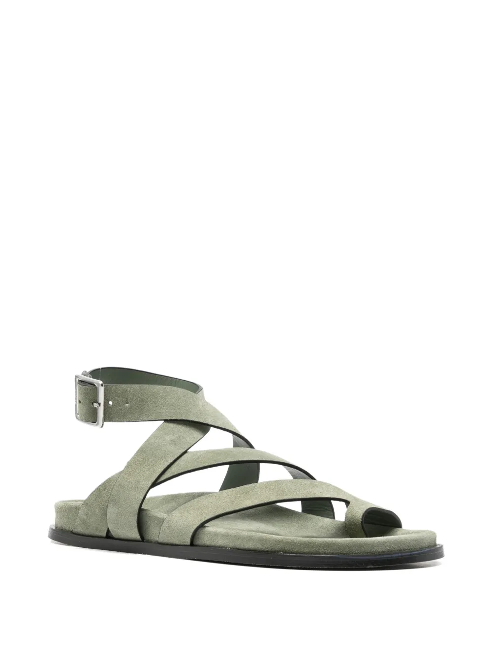 ALOHAS multi-strap buckled sandals Groen