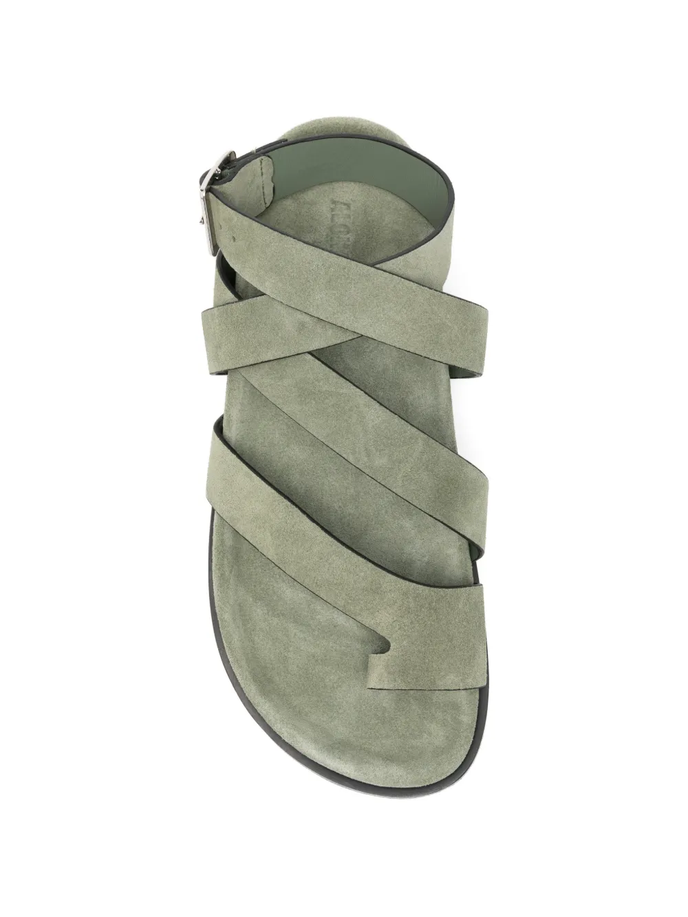 ALOHAS multi-strap buckled sandals Groen