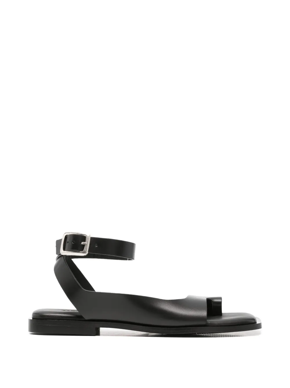 ALOHAS buckle-fastening toe-strap sandals - Black
