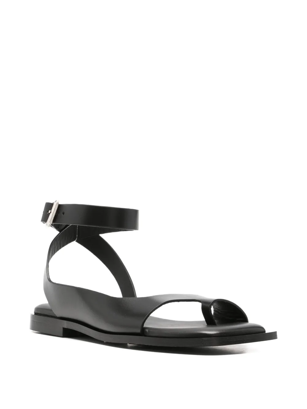 ALOHAS buckle-fastening toe-strap sandals Zwart