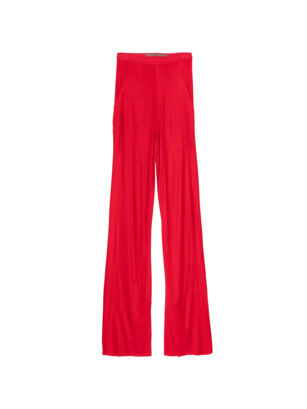 Rick Owens Lilies Bias panelled trousers - Rosso