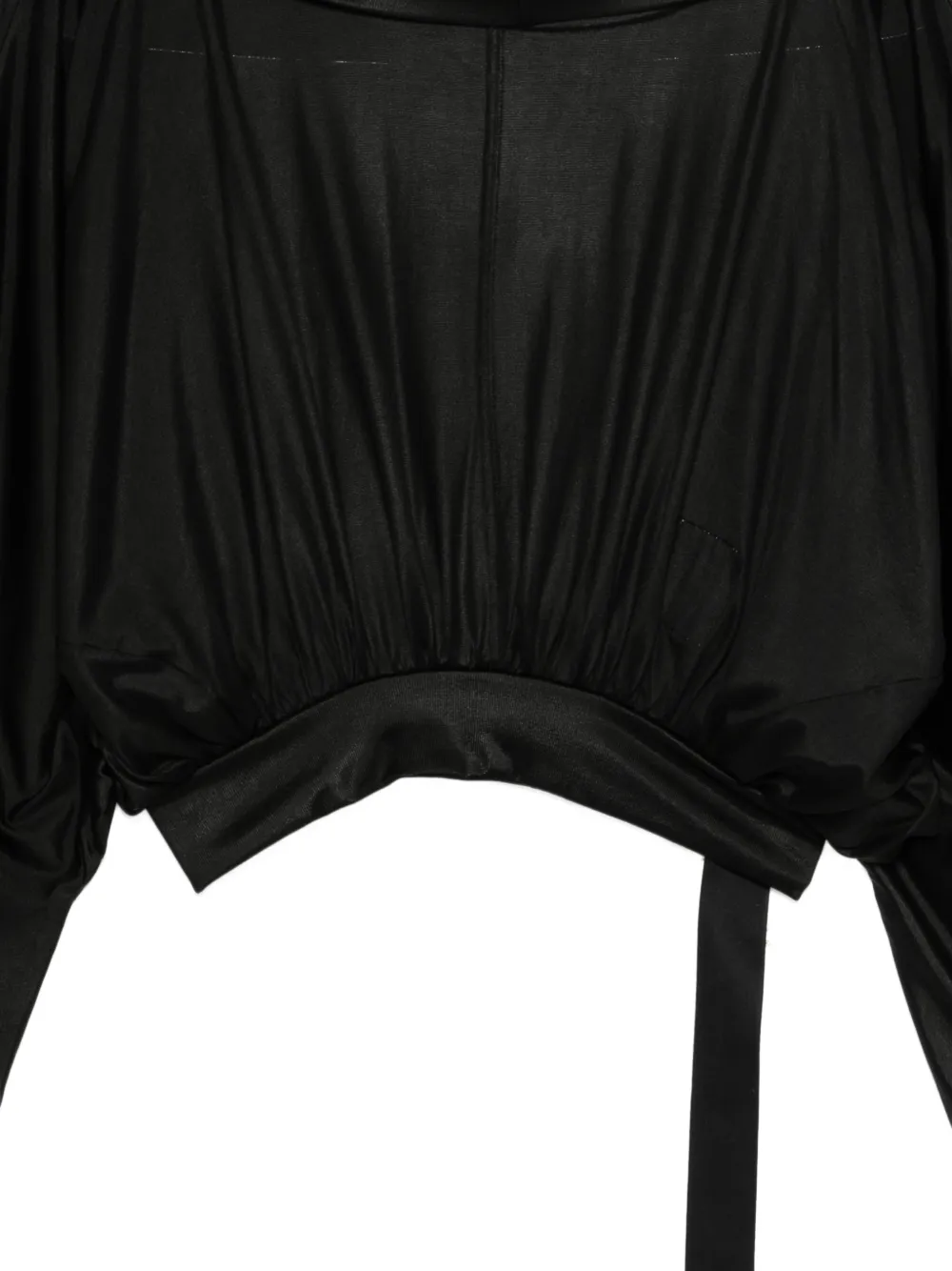 Rick Owens DRKSHDW Hoodie met opgestikte zak Zwart