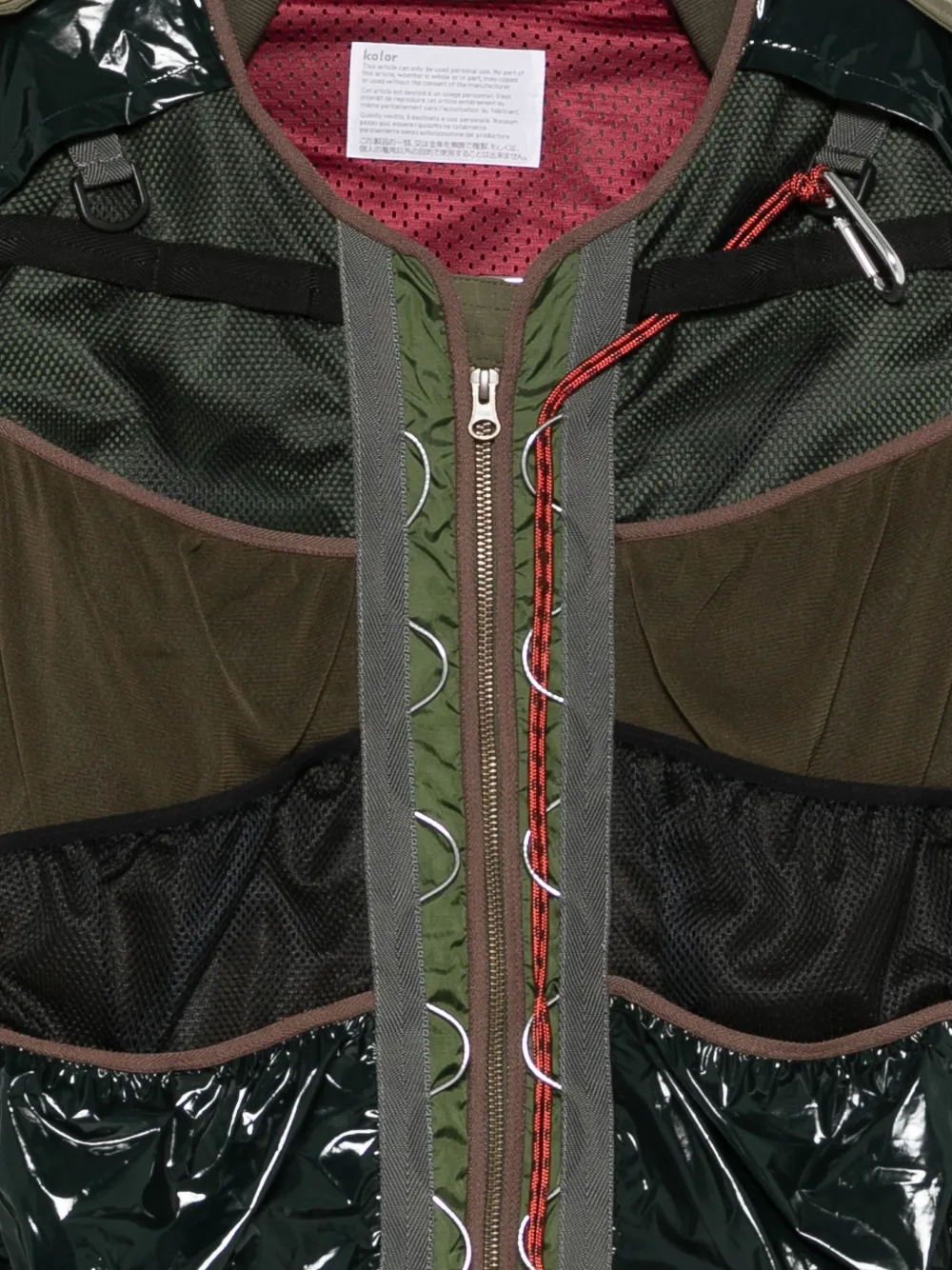  Kolor Zip-up Jacket - Green 